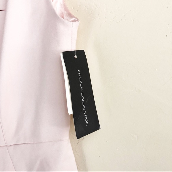 NWT French Connection Light Pink Bar Sheath Dress - Picture 3 of 7